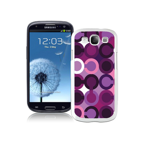 Coach Fashion C Purple Samsung Galaxy S3 9300 CAU - Click Image to Close